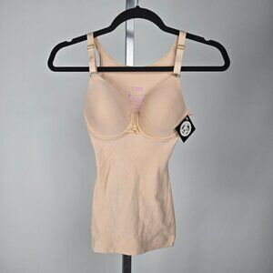 Shapeez Nude Full Coverage Minimizer Bra w/ Tummy Control Size XS A